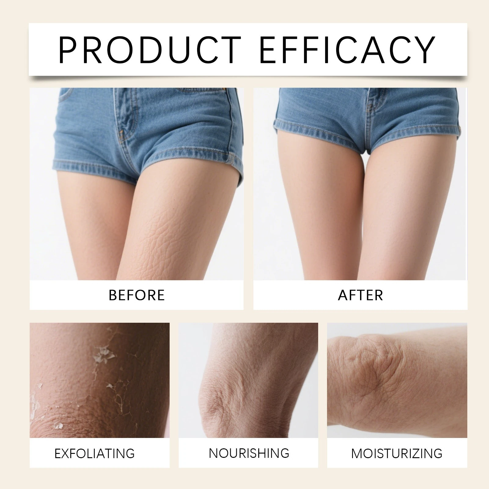 EELHOE Turmeric Brightening Scrub for Body — a body-care finish, not a transformation promise, product image 9