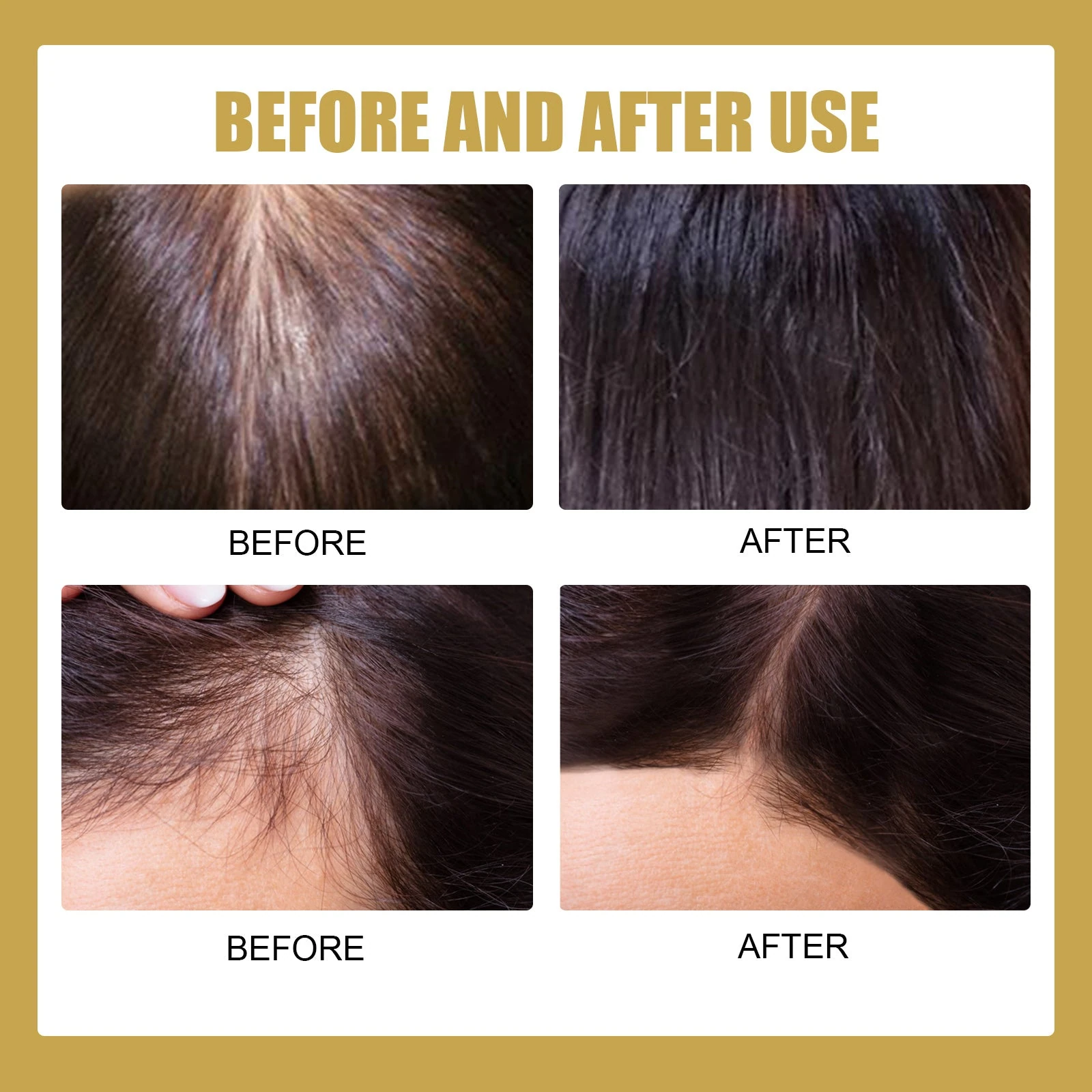 EELHOE Shampoo Powder — Cleanse first, then use the care steps suited to your hair.