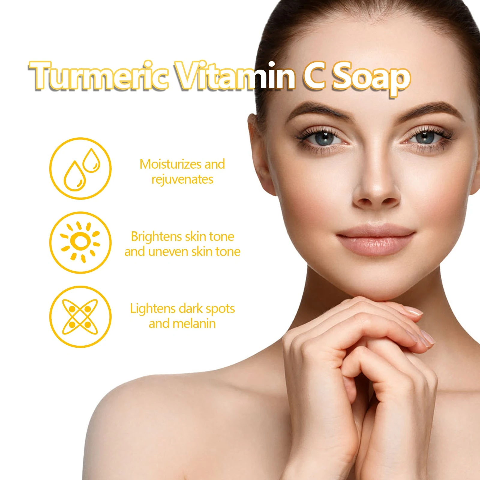 EELHOE Vitamin C Soap — Facial skin-care and cleansing artwork.