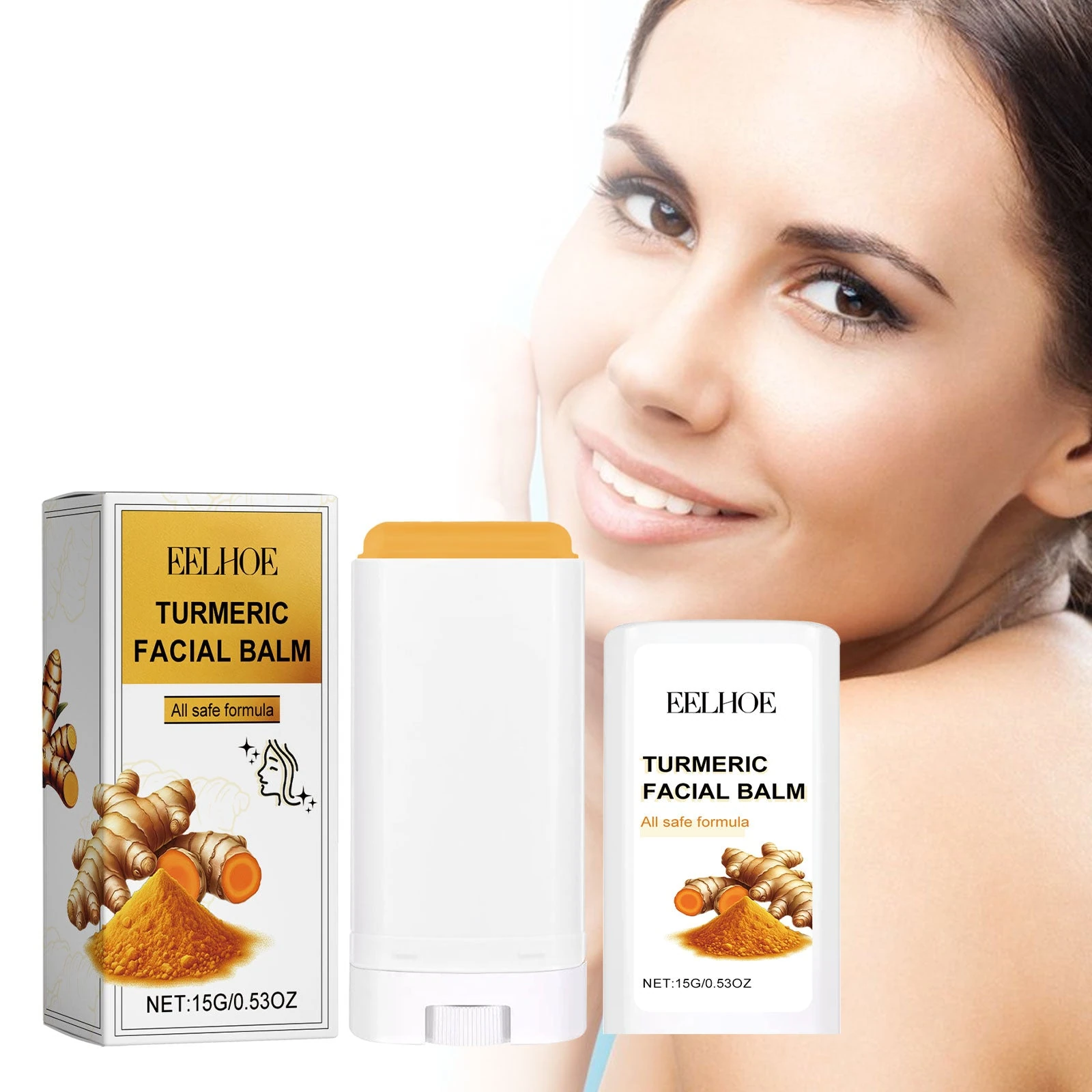 EELHOE Face Balm Stick — Facial balm and skin-care photography.