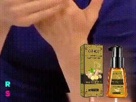 EELHOE Ginger Oil For Massage — Animated body-massage demonstration.