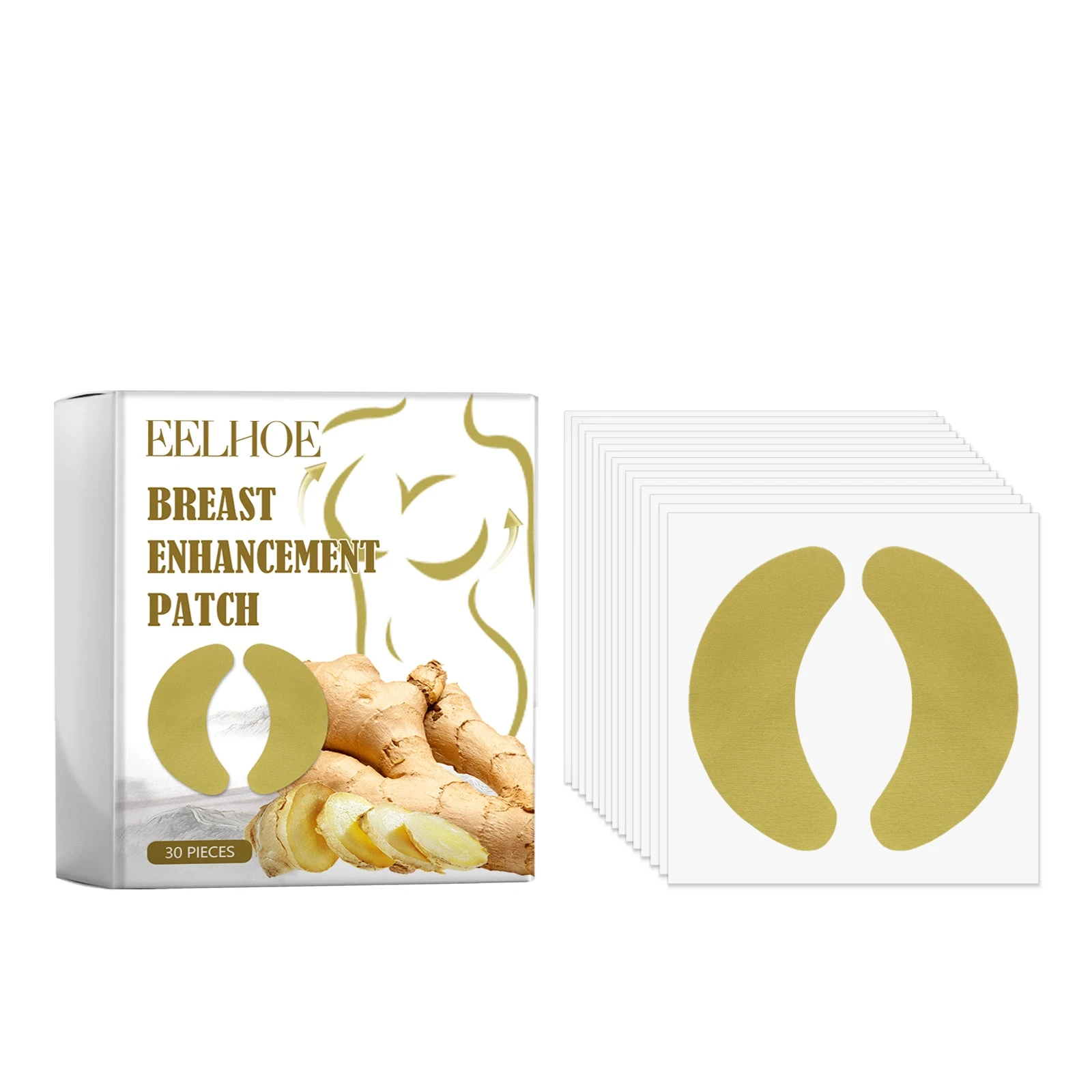 EELHOE Thirty curved breast care patches