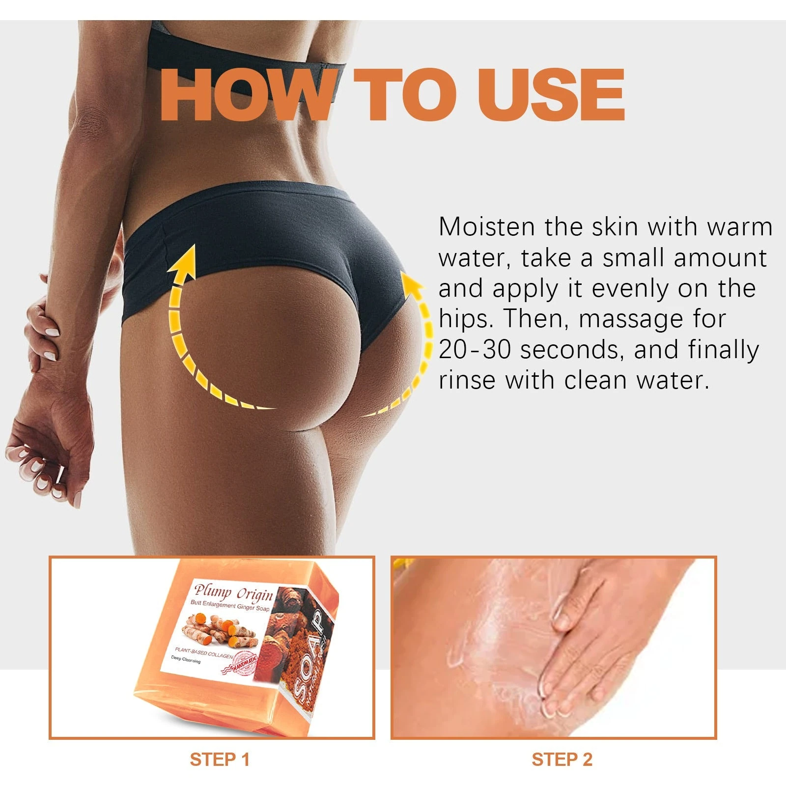 EELHOE Natural Bar Soap — Wet, lather, massage 20–30 seconds and rinse.