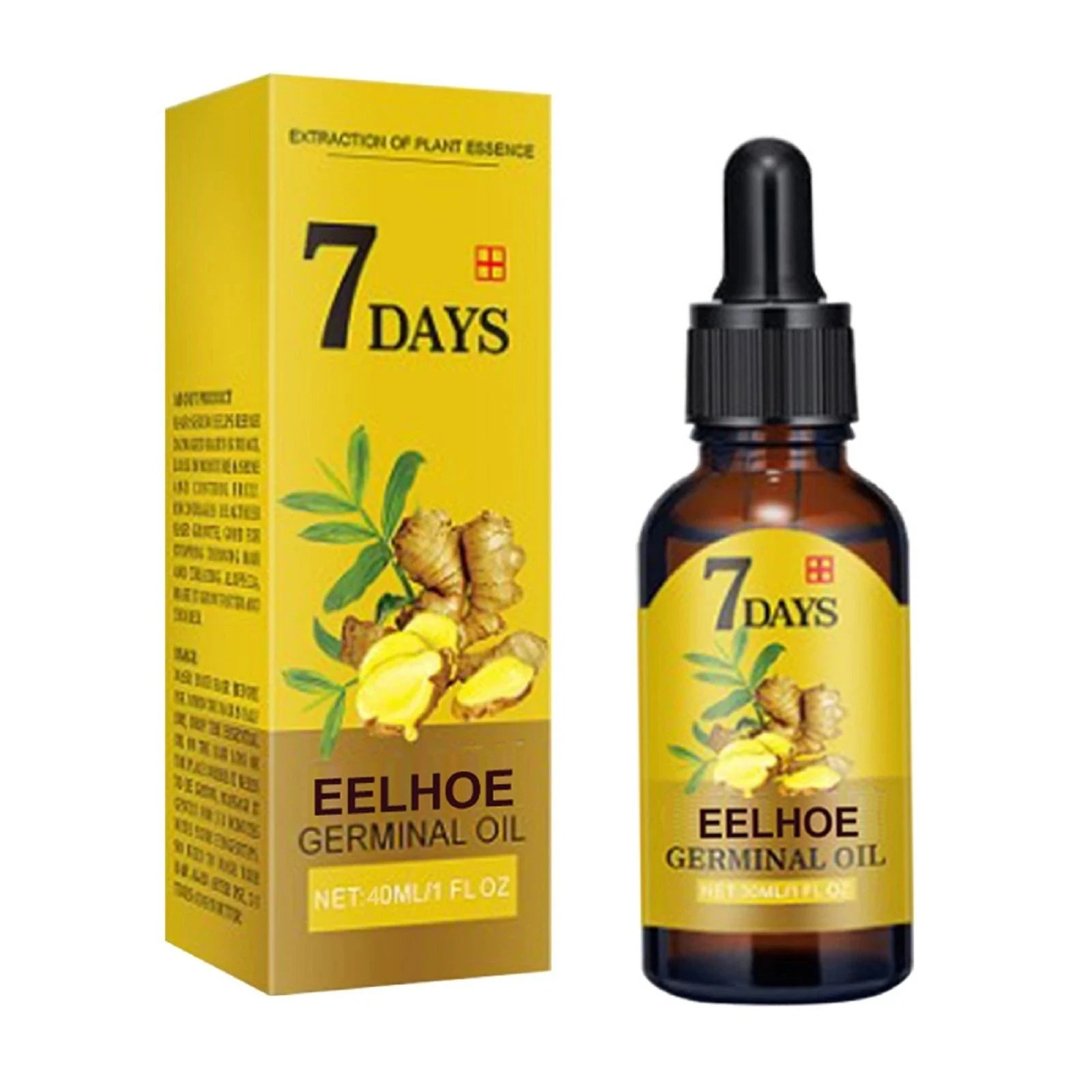 EELHOE Hair Tonic — The yellow-label 40ml tonic bottle with its carton.