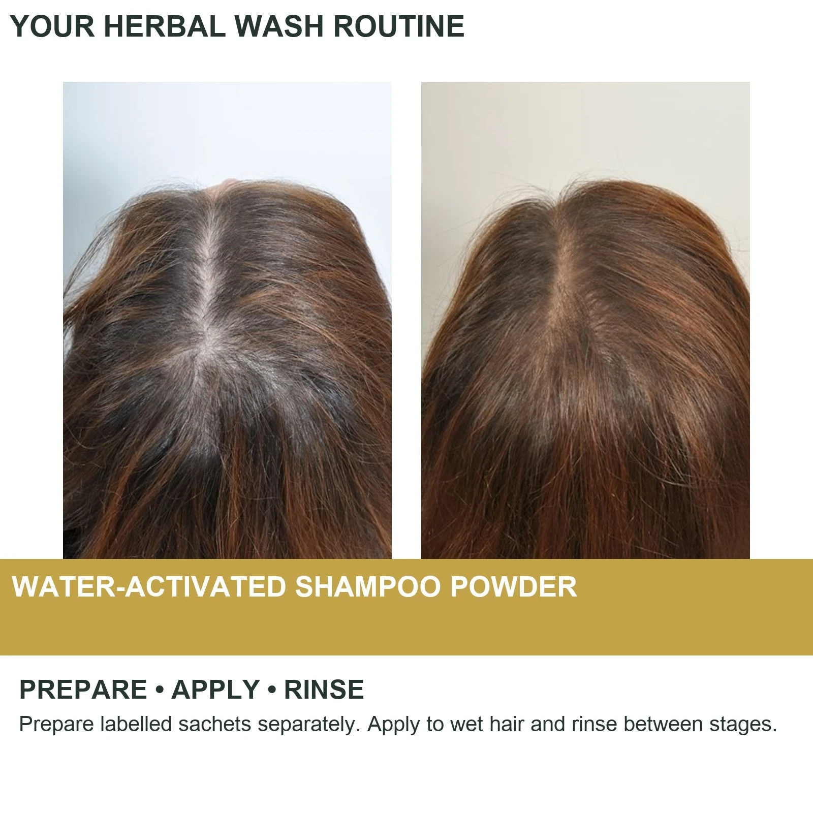 EELHOE Shampoo Powder — Keep your wash routine consistent and hair handling gentle.