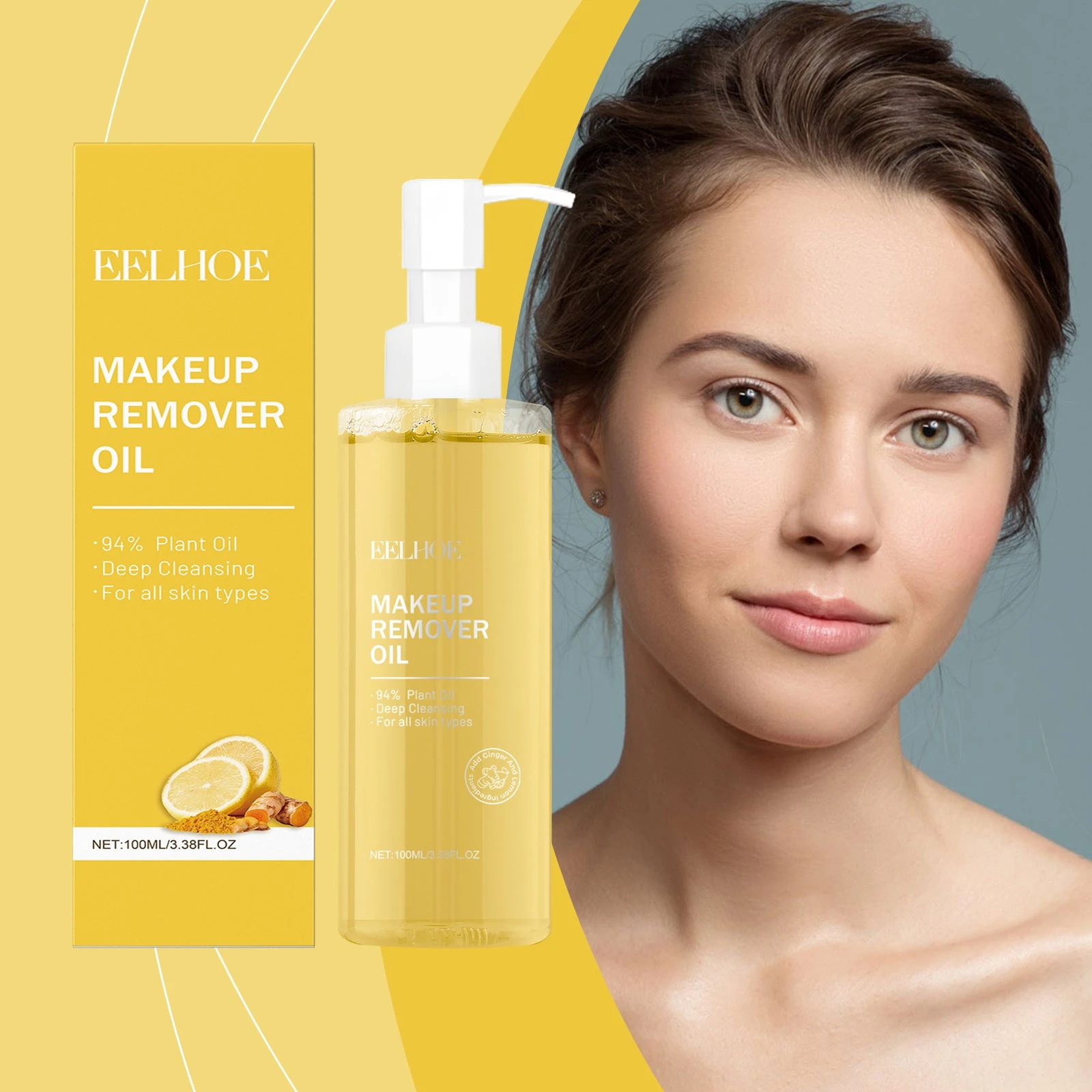 EELHOE Cleansing oil and skin photo
