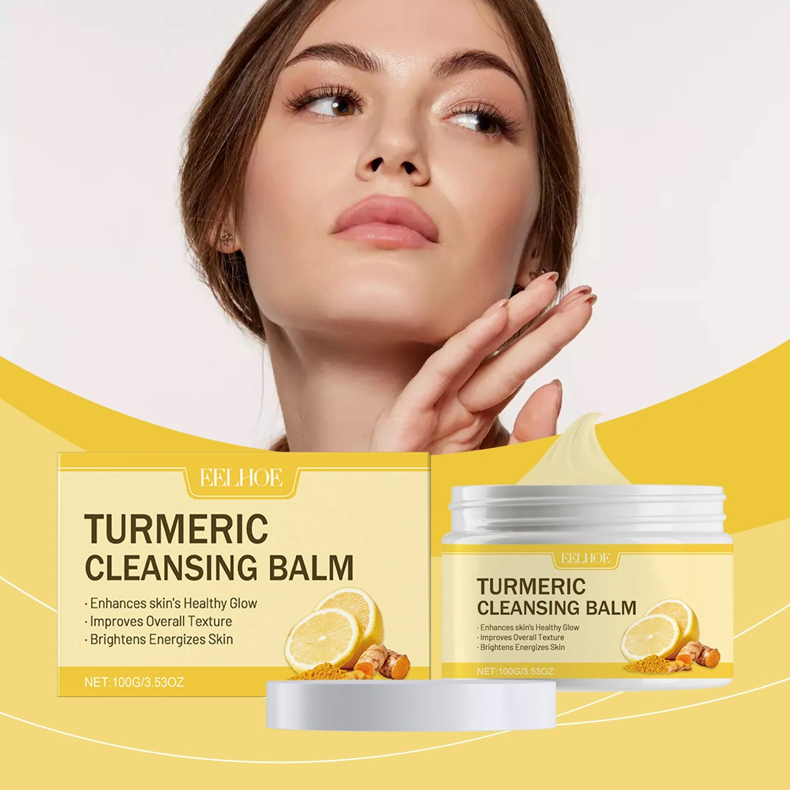 EELHOE Cleansing balm and skin photo