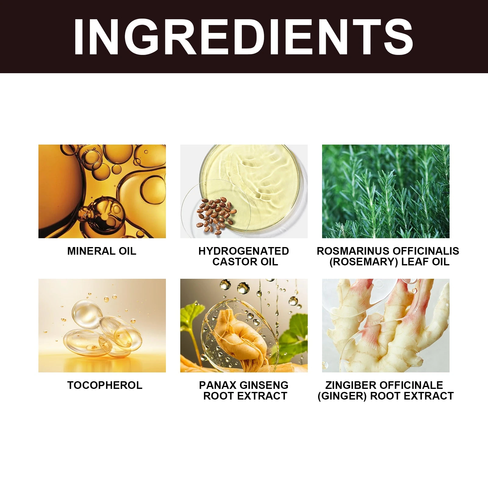 EELHOE Oil blend ingredient panel