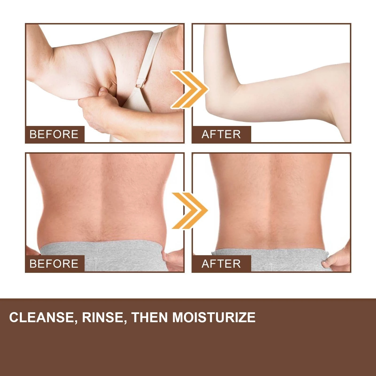 EELHOE Travel Size Body Wash — Original body-care comparison artwork; choose this bottle for its compact wash format.