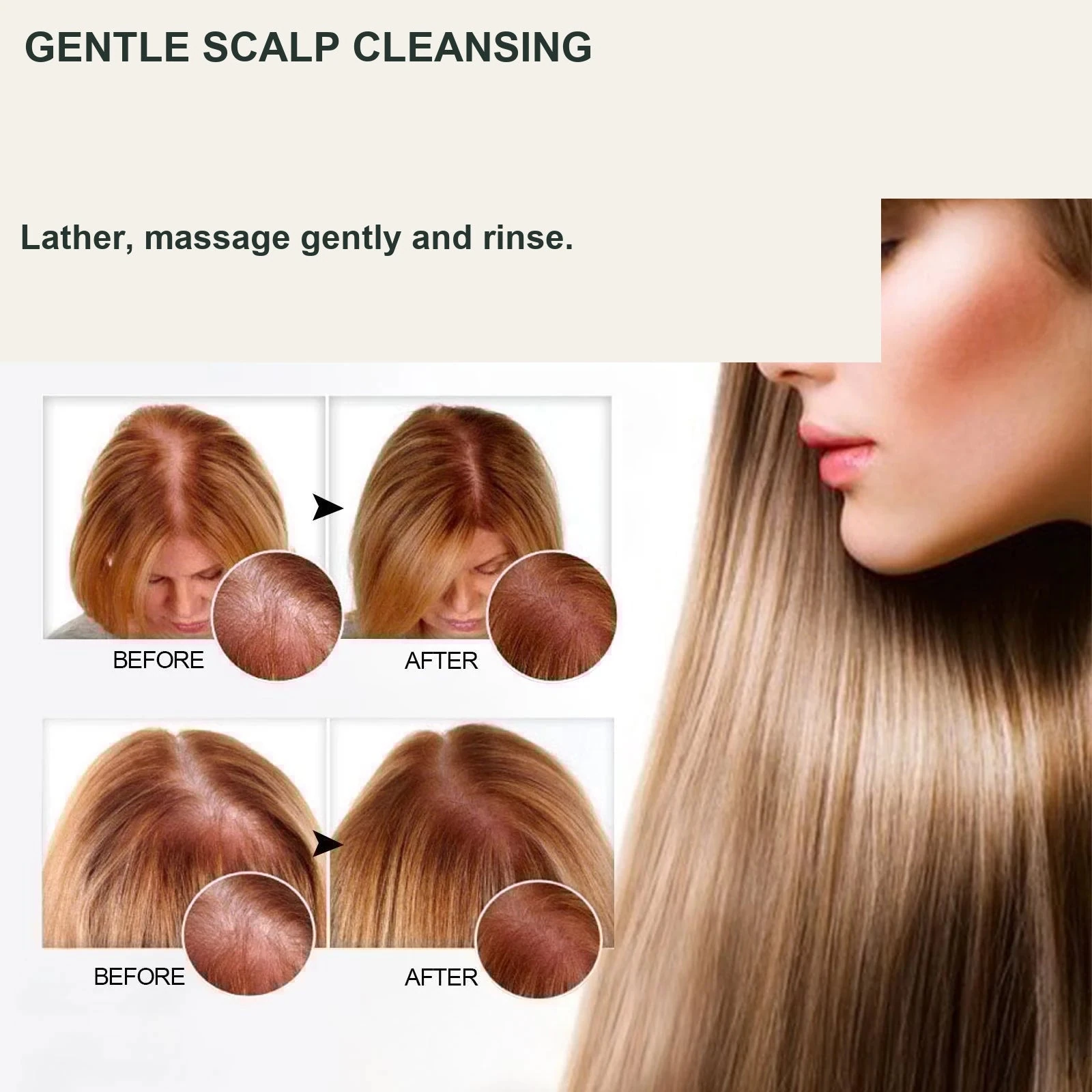 EELHOE Hair shine and bar artwork