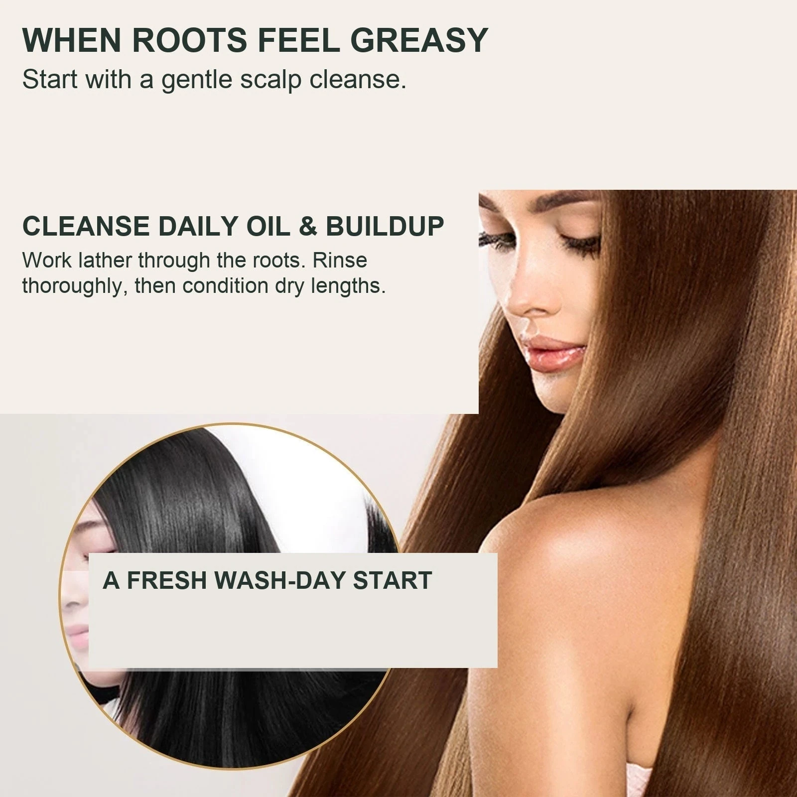EELHOE Shampoo Bar for Oily Hair — Focus your cleanse on greasy-feeling roots and surface buildup.