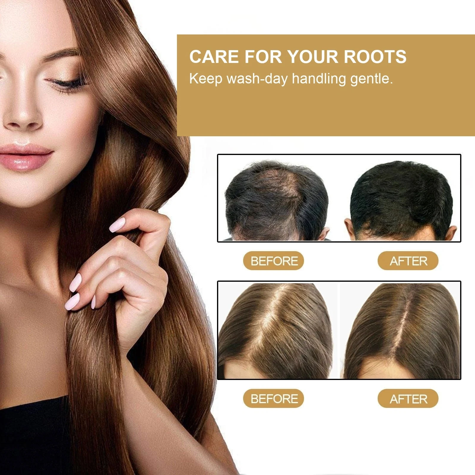 EELHOE Shampoo Bar for Oily Hair — Fine or thinning hair benefits from gentle wash-day handling.
