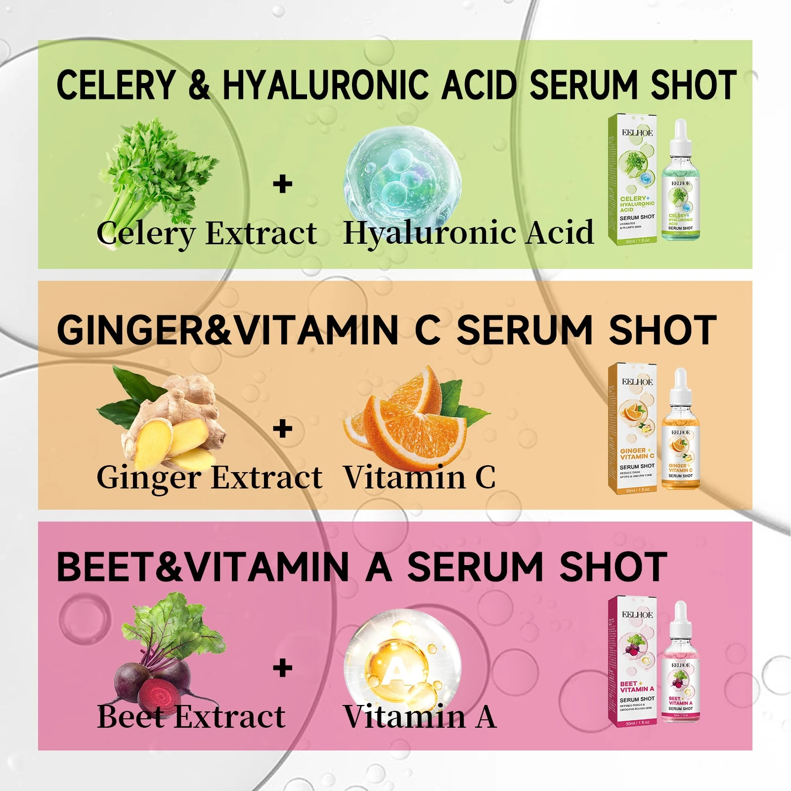 EELHOE Three-formula ingredient overview