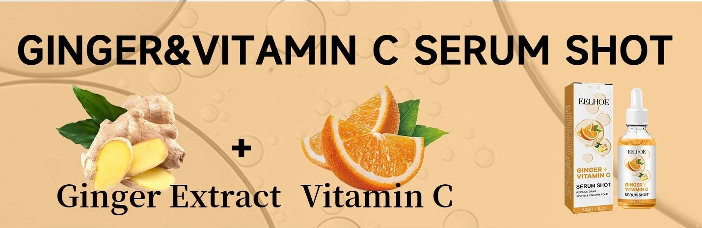 EELHOE Ginger and vitamin C for the orange serum formula