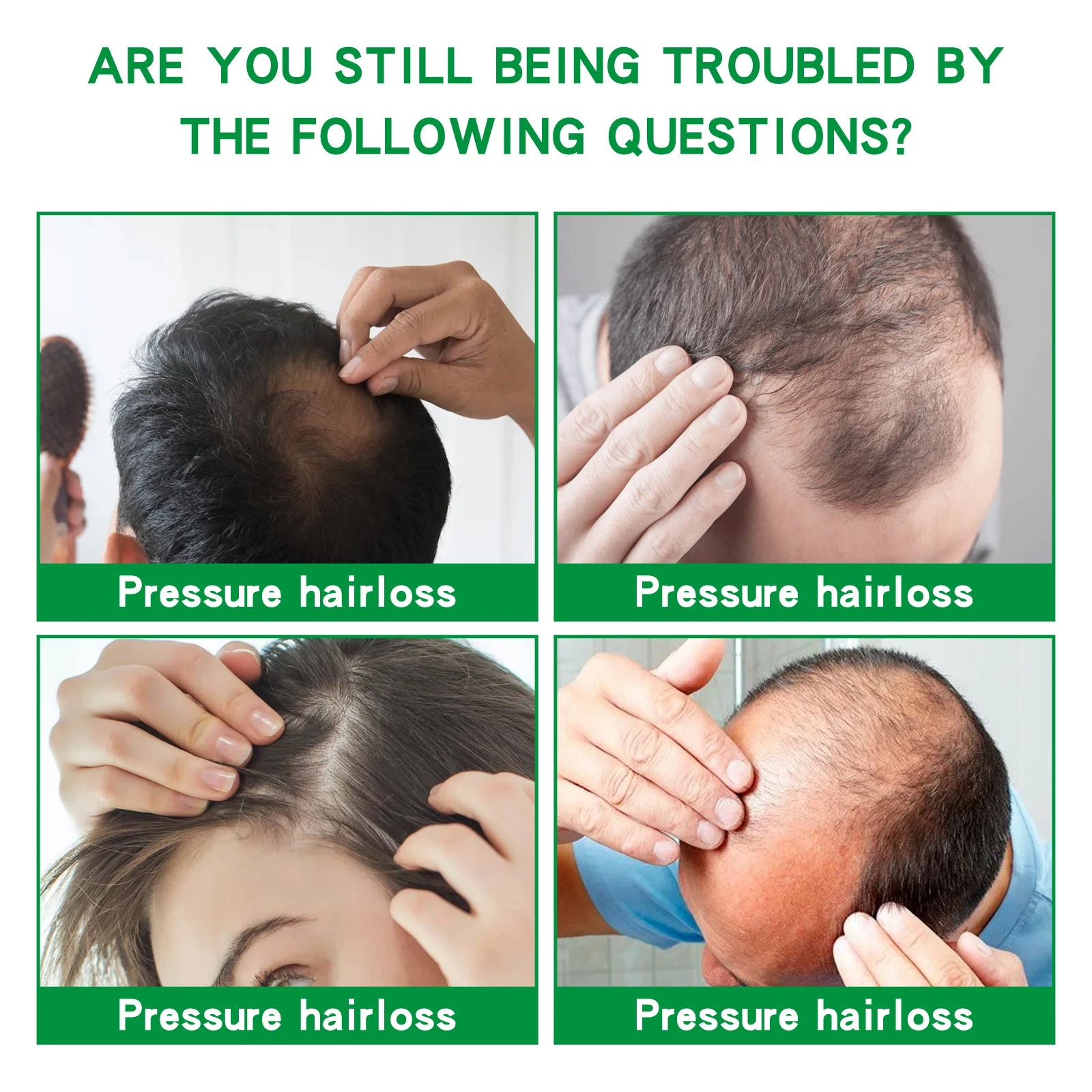 EELHOE Lightweight Scalp Serum — Scalp-care concern artwork from the source listing.