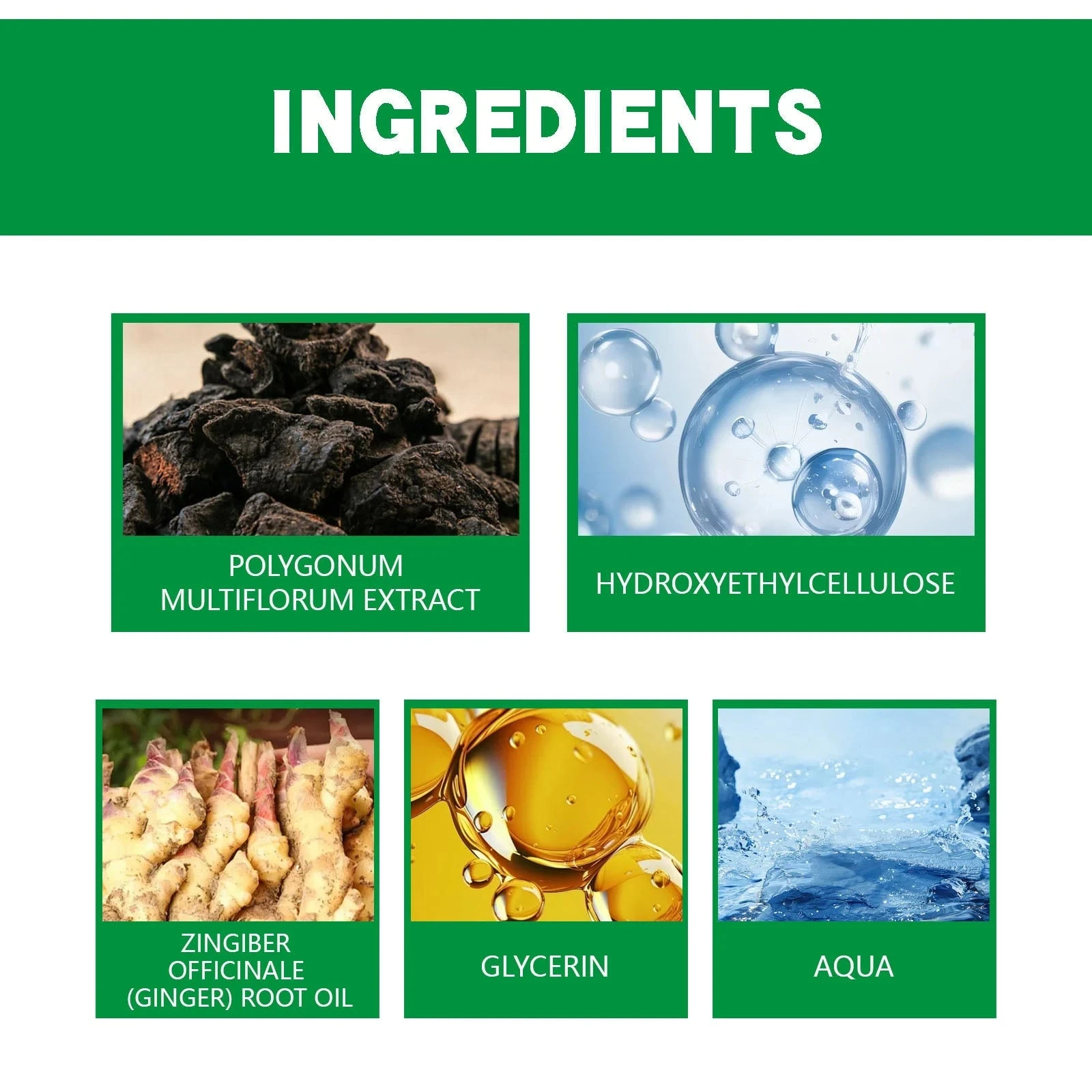EELHOE Lightweight Scalp Serum — Ingredient highlights for the water-based essence.
