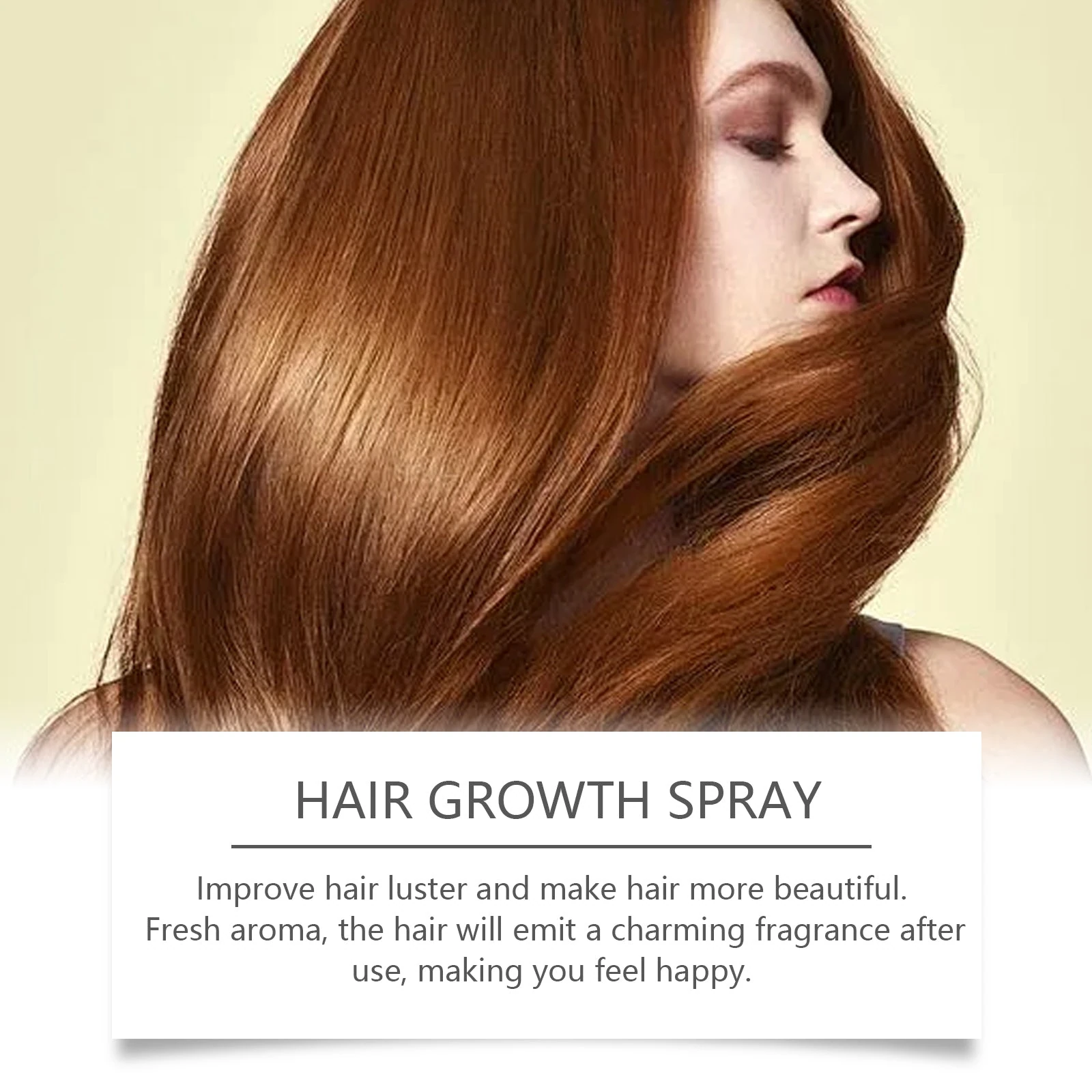 EELHOE Rosemary Hair Growth Spray — Rosemary spray hair-care illustration.