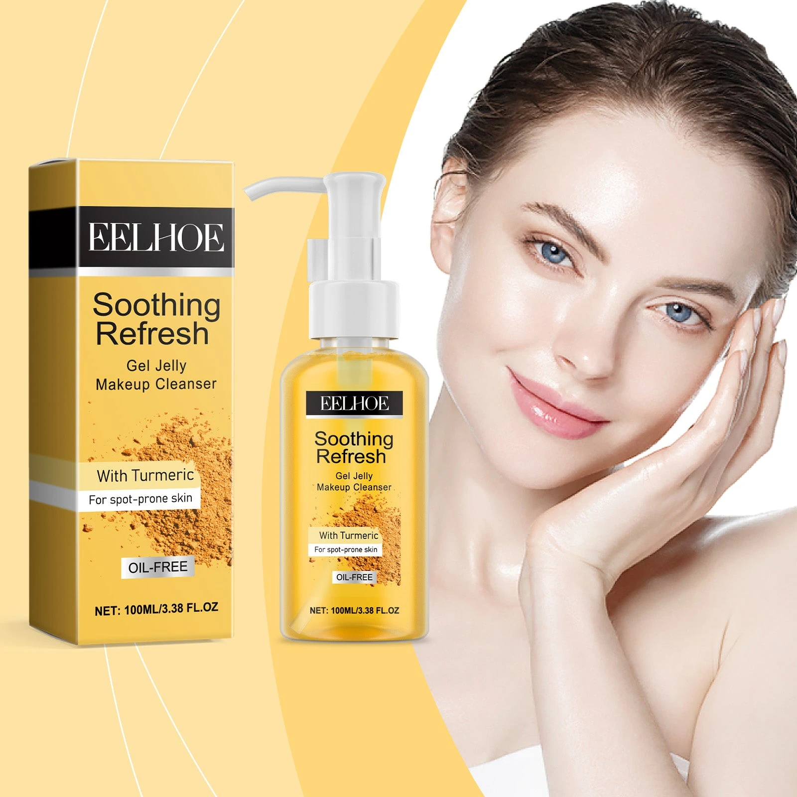 EELHOE Gel cleanser and skin photo