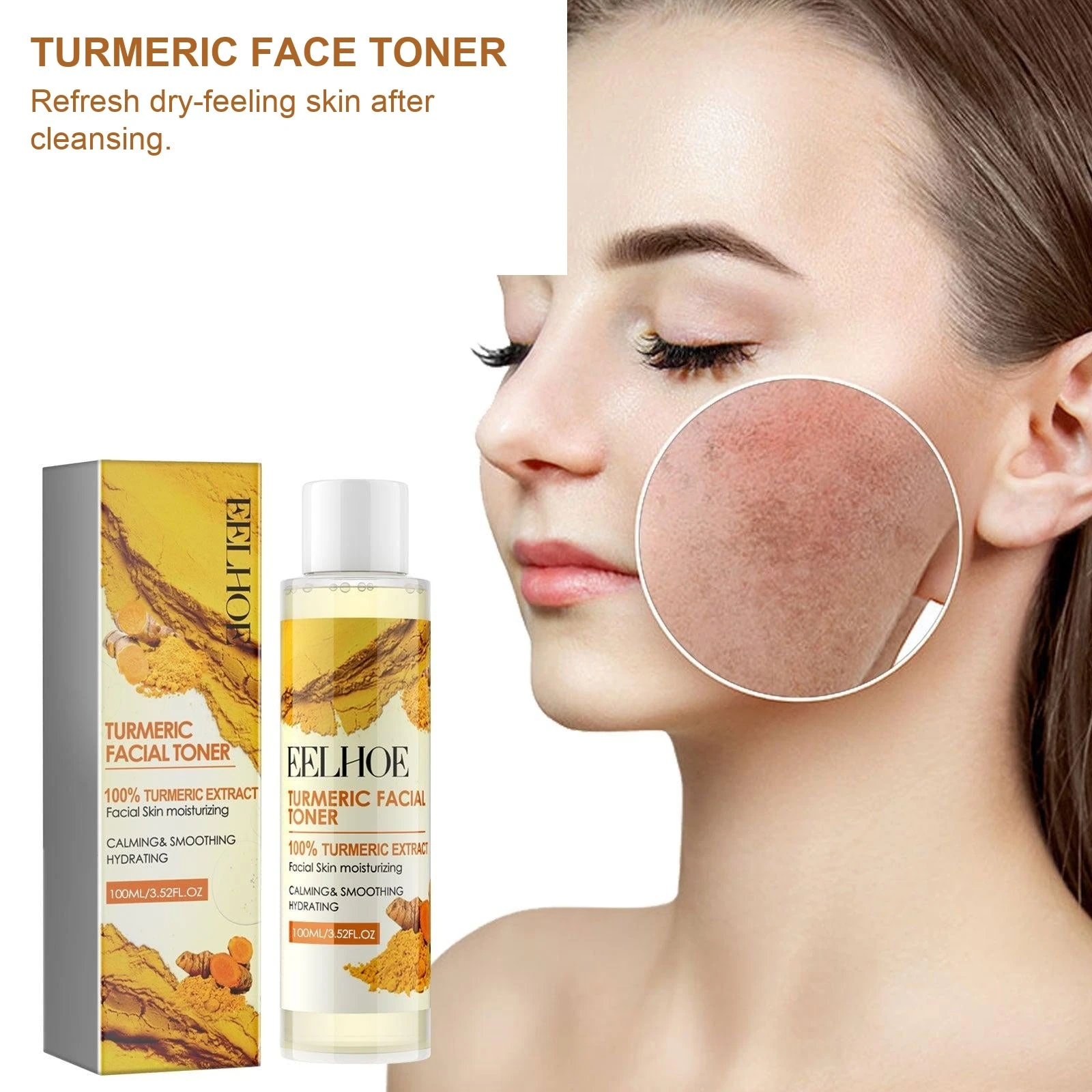 EELHOE Toner and skin moisture artwork