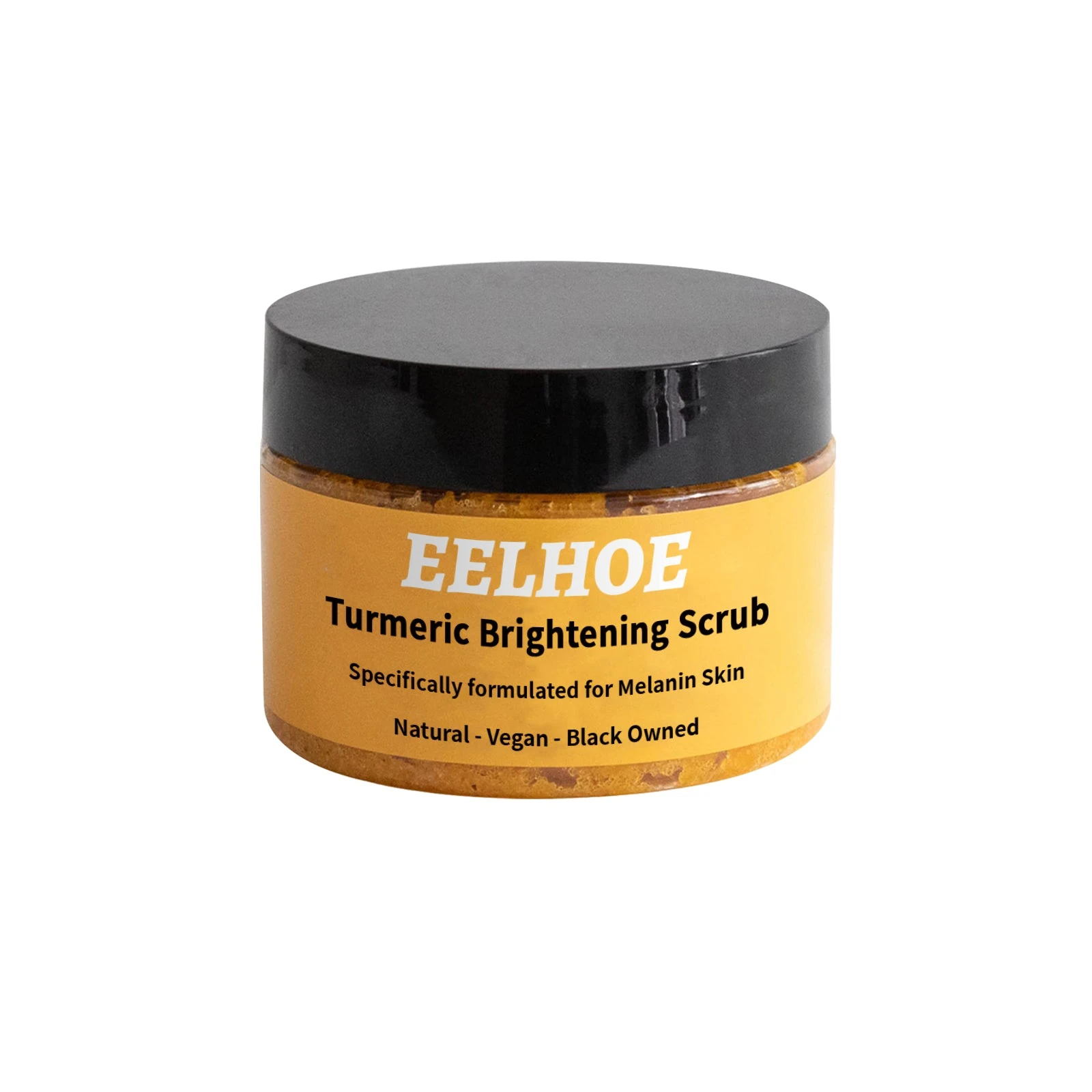EELHOE Turmeric sea salt scrub jar