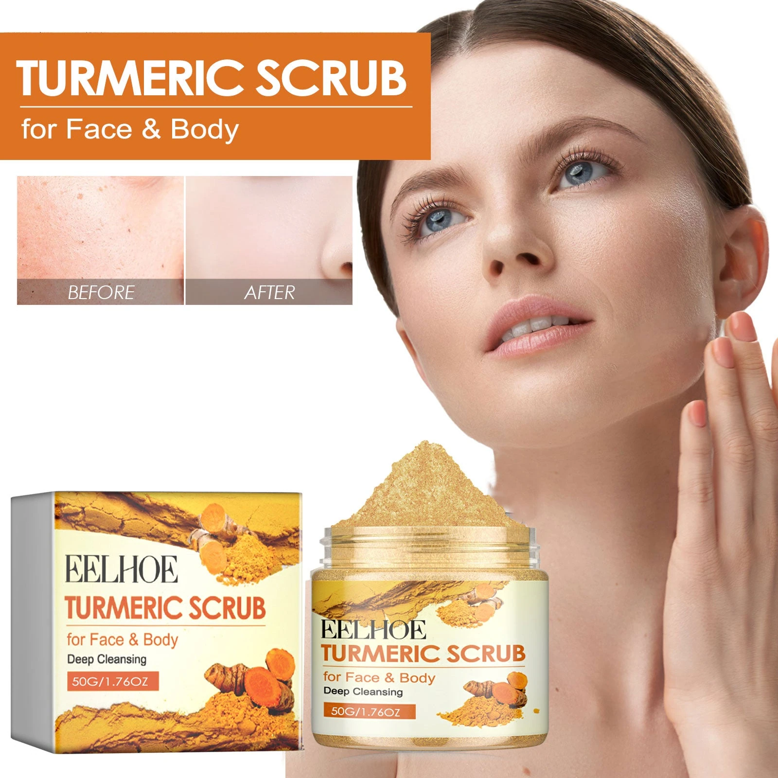 EELHOE Face and body scrub artwork