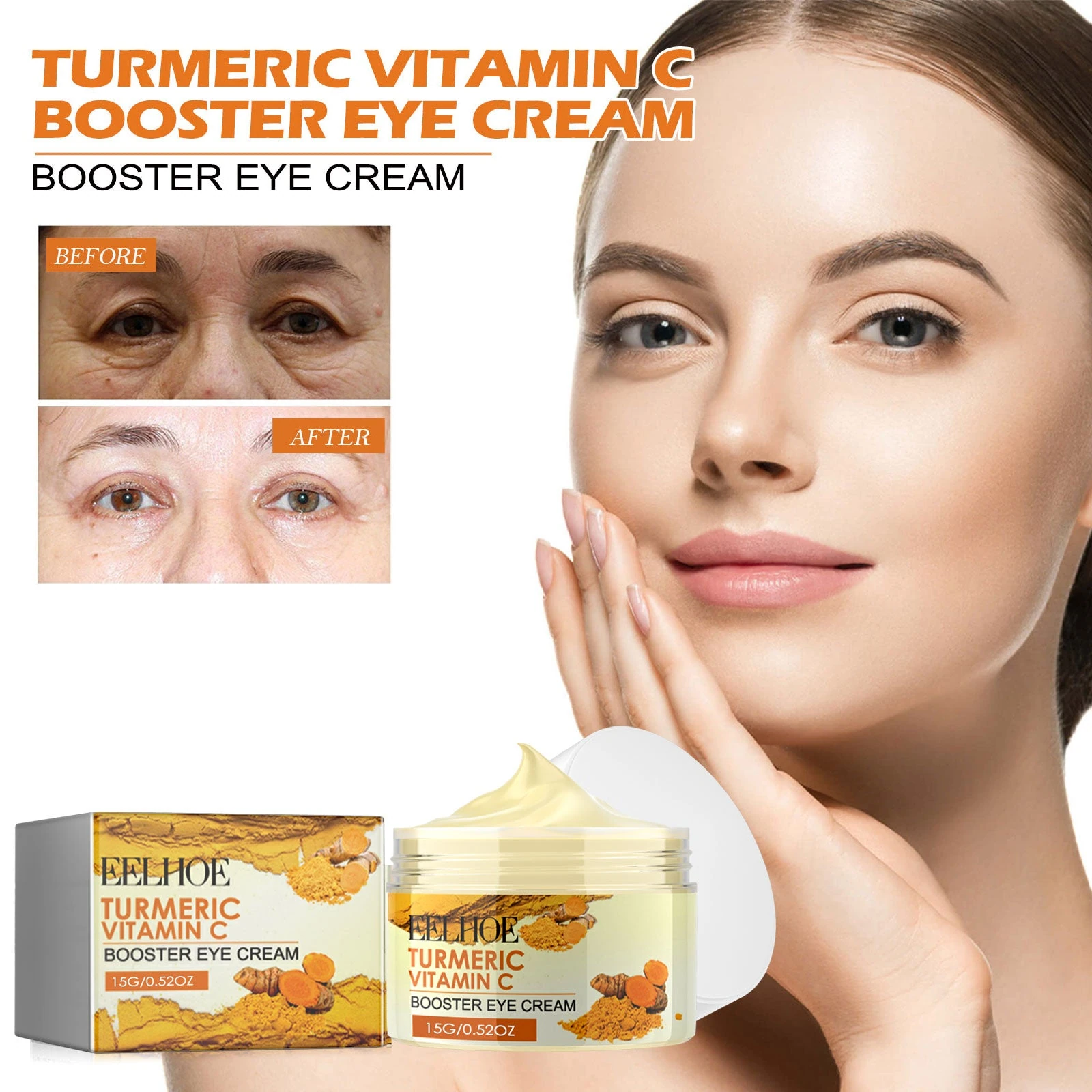 EELHOE Eye cream and under-eye artwork