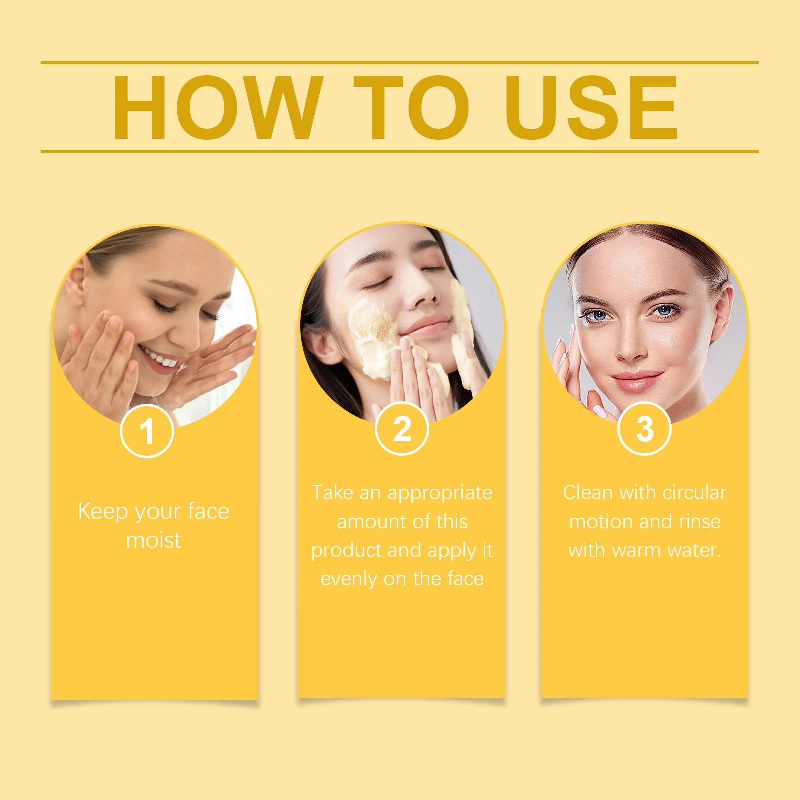 EELHOE Turmeric Foaming Cleanser — Moisten skin, spread foam with fingertips and rinse.
