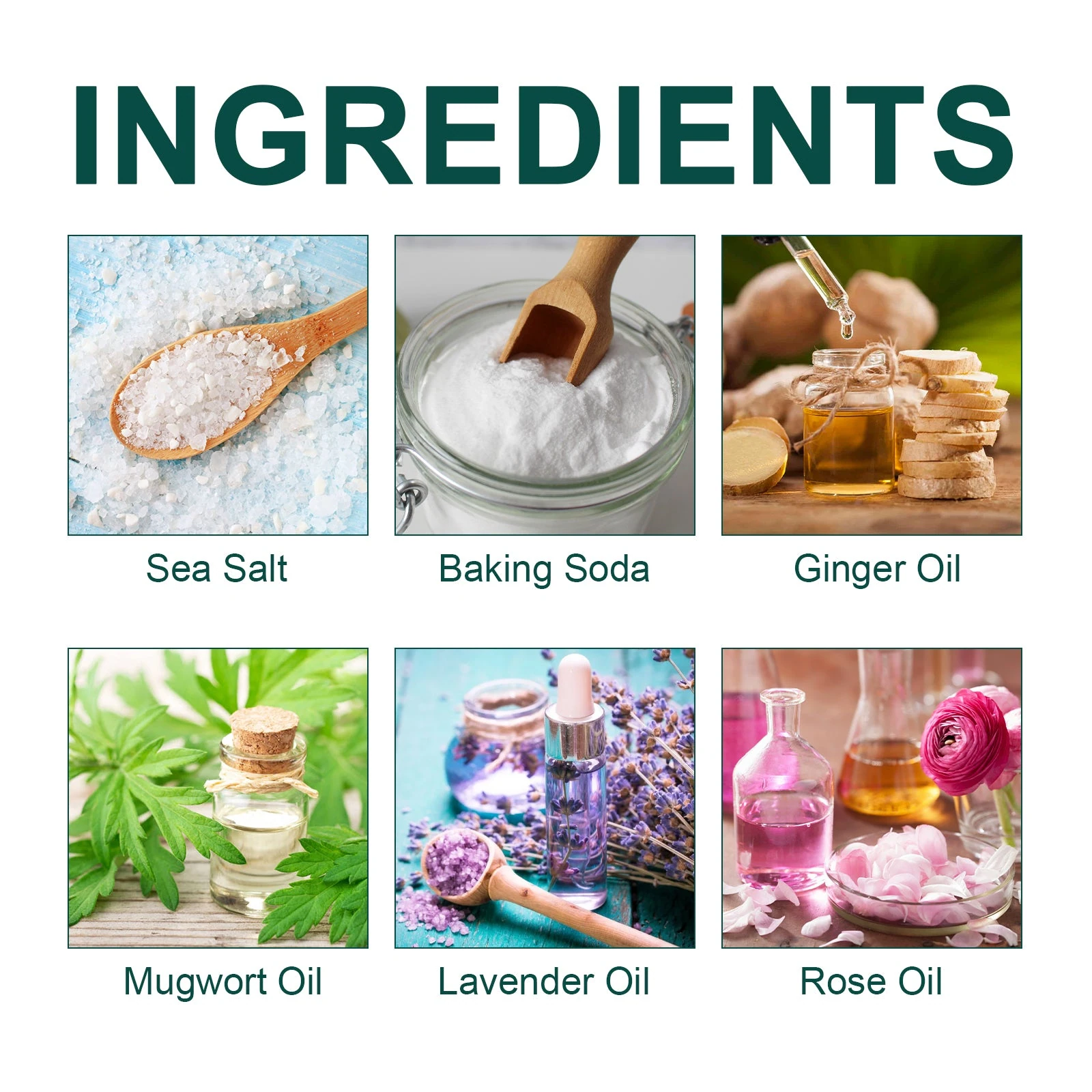 EELHOE Ginger Foot Soak — Sea salt, baking soda and botanical oils are the formula highlights.
